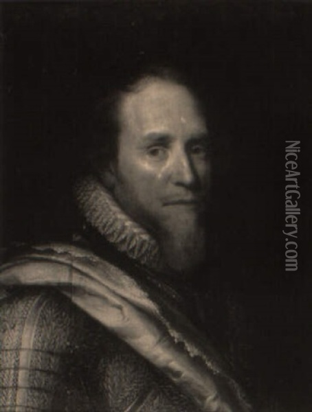 Portrait Of Philip I Of Spain Oil Painting - Michiel Janszoon van Mierevelt