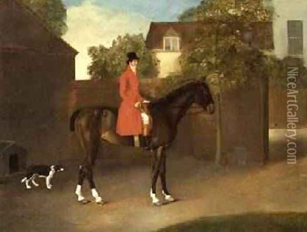 Benjamin Aislabie 1774-1842 Oil Painting - William Novice