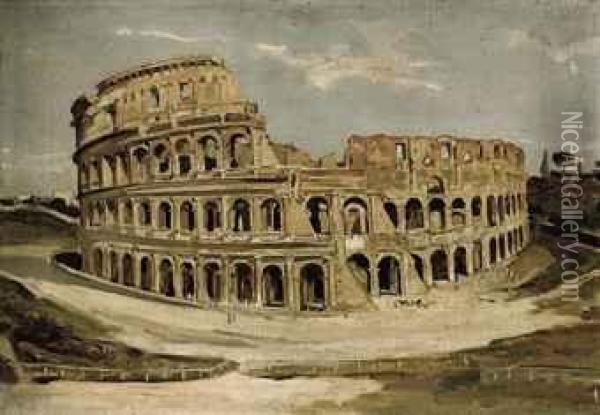 The Colosseum Oil Painting - Felix Coeck