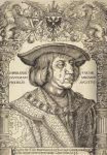Emperor Maximilian I Oil Painting - Albrecht Durer