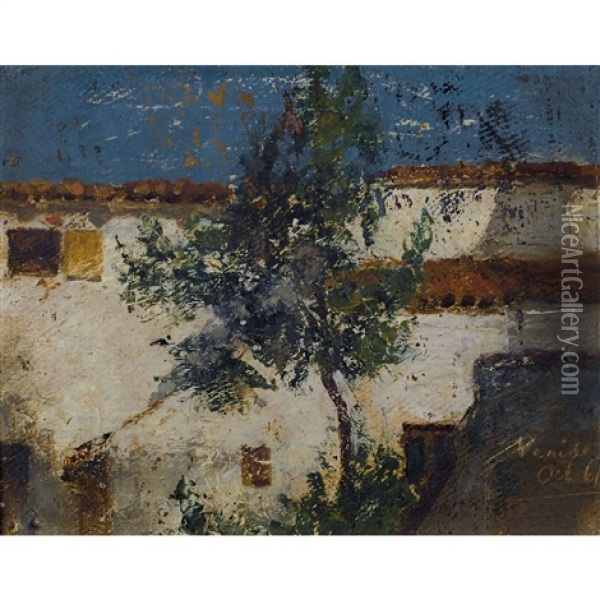 Hauser In Venedig Oil Painting - Albert Anker