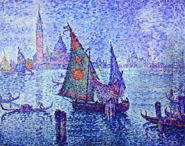 Venice Oil Painting - Paul Signac