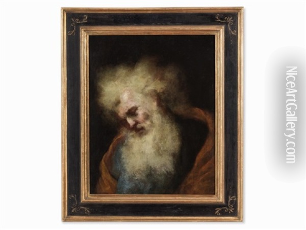 Portrait Of A Bearded Man Oil Painting -  Rembrandt van Rijn