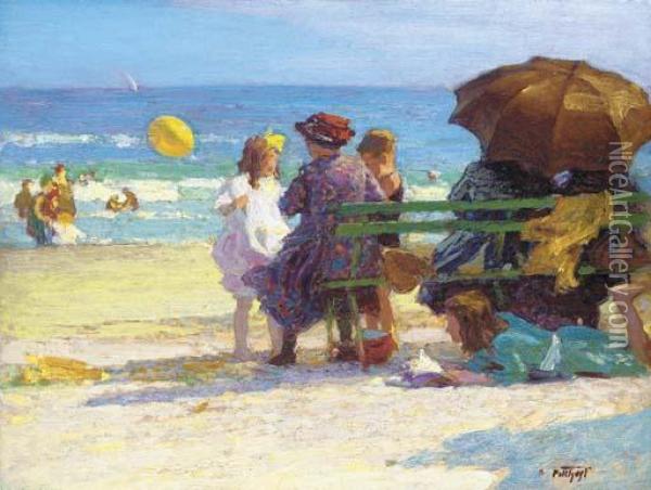 A Family Outing Oil Painting - Edward Henry Potthast