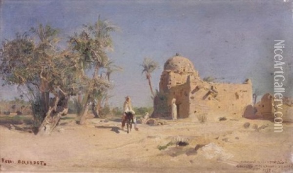 Marabout De Sidi-bou-saida Oil Painting - Henri Girardet