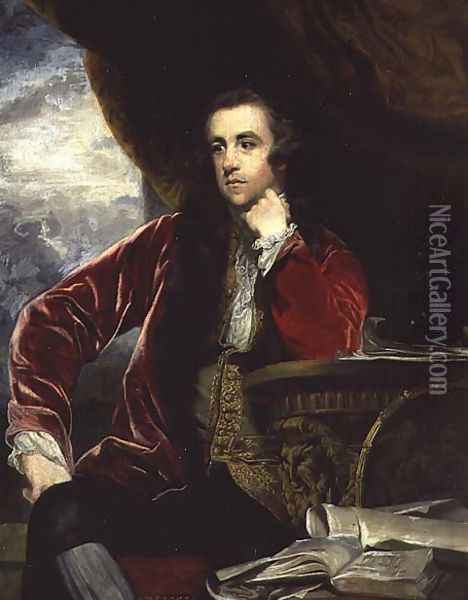 Portrait of Francis Russell, the Marquess of Tavistock Oil Painting - Sir Joshua Reynolds