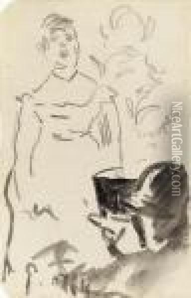 Chanteuse De Cafe-concert Oil Painting - Edouard Manet