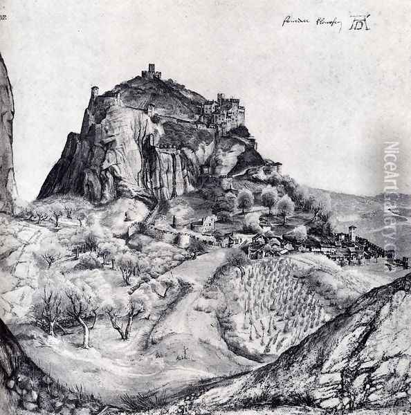 The Citadel Of Arco In The South Tyrol Oil Painting - Albrecht Durer