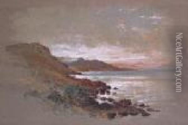 Arran Oil Painting - Waller Hugh Paton