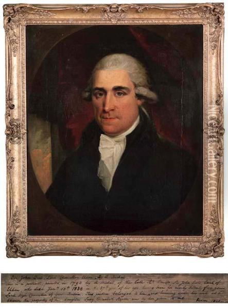 Portrait Of John Scott Oil Painting - Anton Hickel