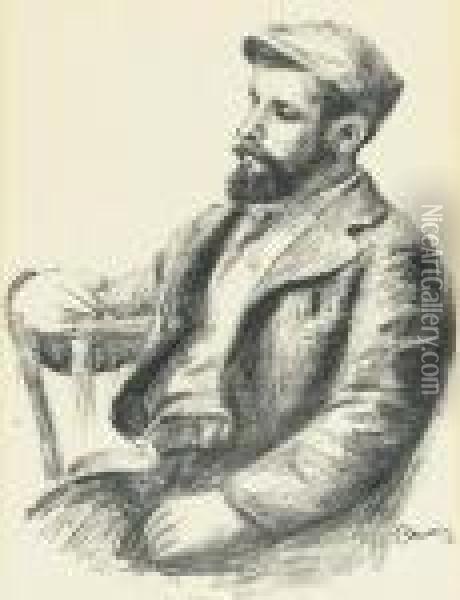 Louis Valtat. Oil Painting - Pierre Auguste Renoir
