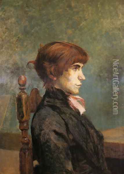 Jeanne Wenz Oil Painting - Henri De Toulouse-Lautrec