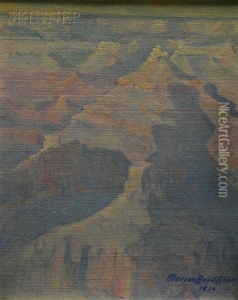 Grand Canyon Oil Painting - Marion Boyd Allen