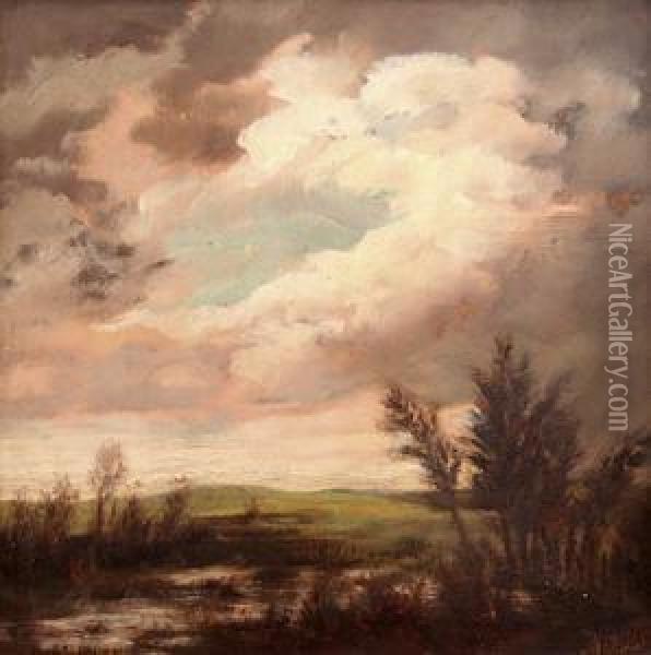 Before A Storm Oil Painting - Viktor Rolin