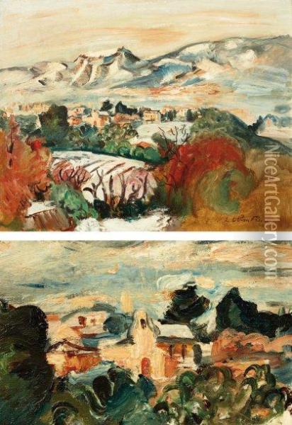 Le Mont Coudon Oil Painting - Emile-Othon Friesz