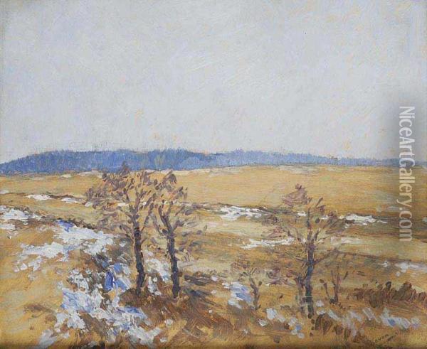 Early Spring Oil Painting - Frantisek Kavan