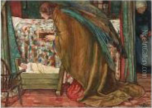 The Gift That Is Better Than Rubies Oil Painting - Eleanor Fortescue Brickdale