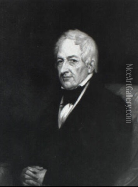 Portrait Of Sir Henry Howard Oil Painting - James Ramsay