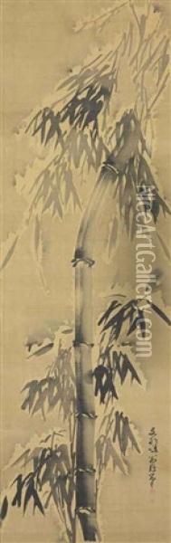 Bamboo Oil Painting -  Seikon