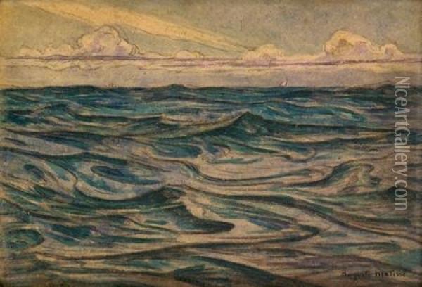 La Mer Oil Painting - Auguste Matisse