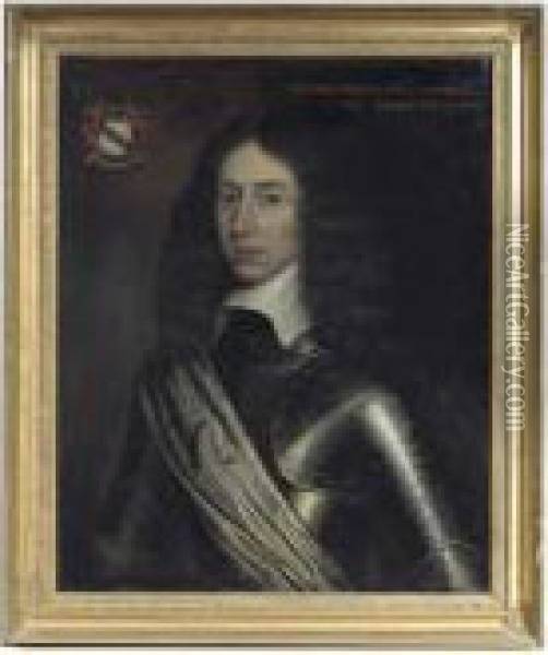 Portrait Of Sir John Stirling Of Keir Oil Painting - Gerard Soest