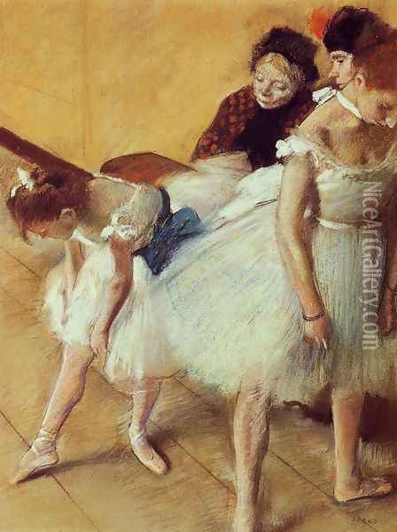 The Dance Examination Oil Painting - Edgar Degas