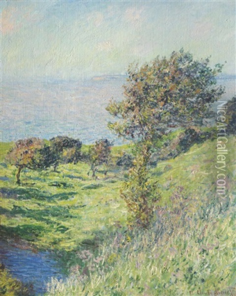 Coup De Vent Oil Painting - Claude Monet