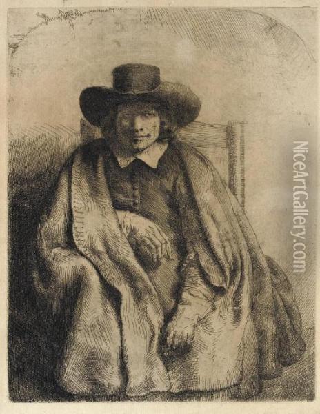 Clement De Jonghe (b., Holl. 272; H. 251) Oil Painting - Rembrandt Van Rijn