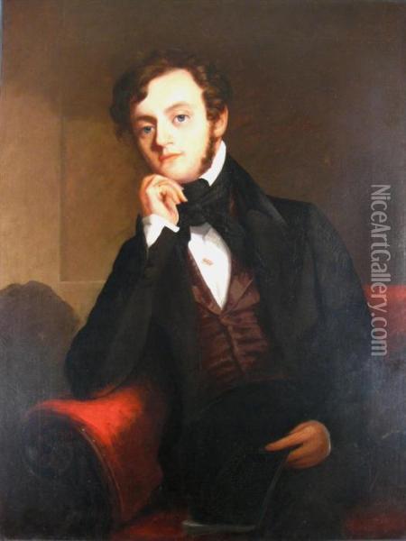 Portrait Of A Gentleman Oil Painting - Thomas Sully