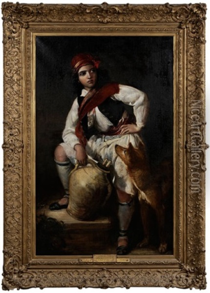 Boy Of Venice Oil Painting - Frederick Yeates Hurlstone