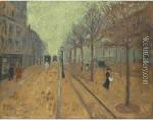 Soir, Avenue De Neuilly Oil Painting - Paul Serusier