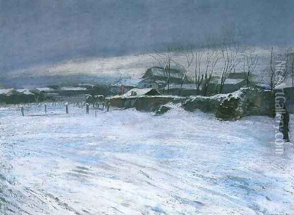 Winter Oil Painting - Artur Markowicz