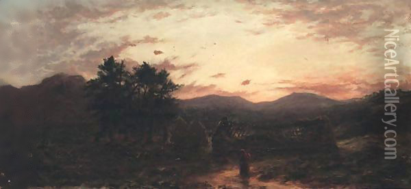 Evening 2 Oil Painting - Joseph Farquharson