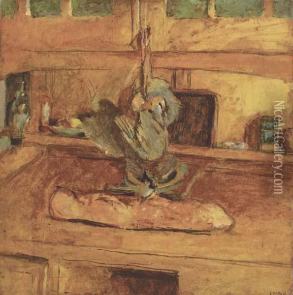 Le Faisan Oil Painting - Jean-Edouard Vuillard