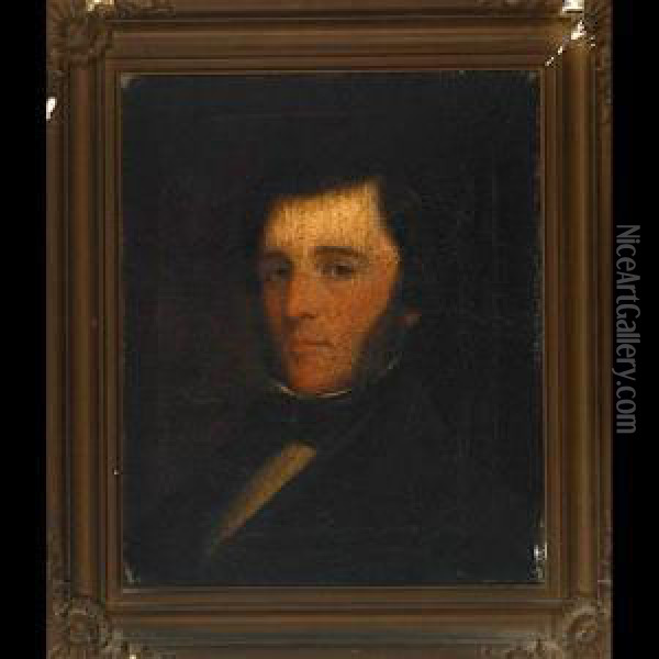 Portrait Of George A. Hicks Oil Painting - Robert Reginald Whale