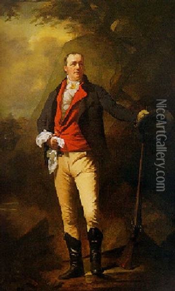 Portrait Of John Cuninghame, 13th Laird Of Craigends Oil Painting - Sir Henry Raeburn