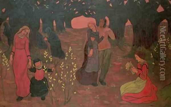 The Ages of Life Oil Painting - Georges Lacombe