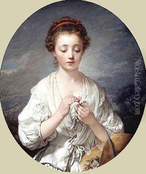 La Simplicité Oil Painting - Jean Baptiste Greuze