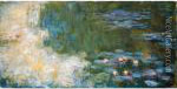 Le Bassin Aux Nympheas Oil Painting - Claude Oscar Monet