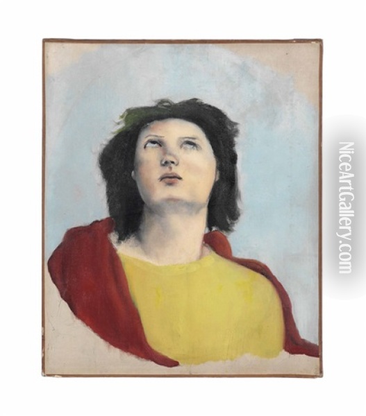 Portrait Of Marie-blanche De Polignac Oil Painting - Christian Berard