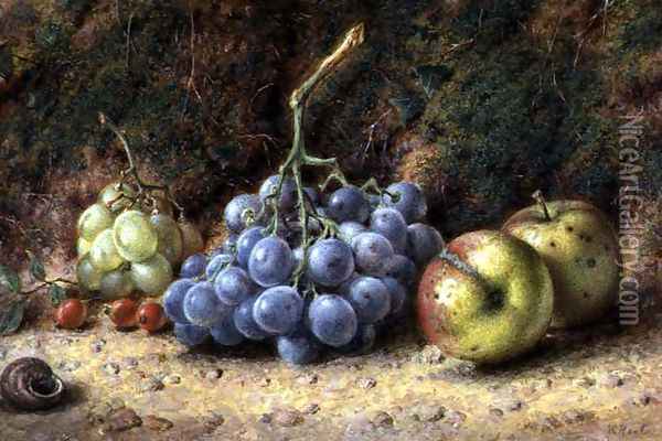 Still Life of Fruit Oil Painting - William Henry Hunt