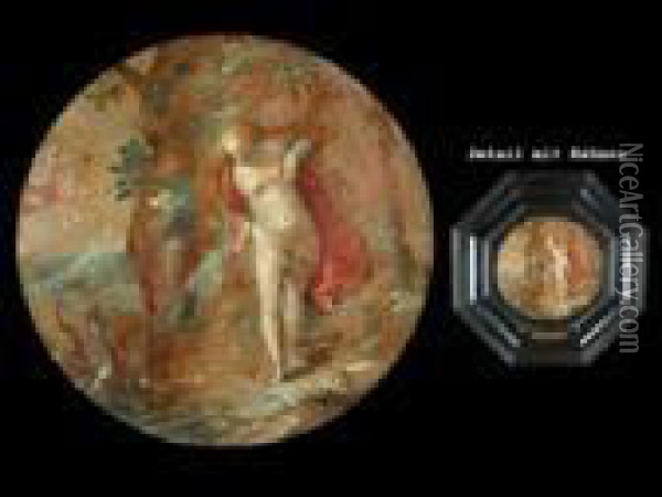 Andromeda Wird Von Perseus Gerettet Oil Painting - Abraham Bloemaert