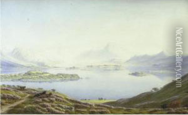 Loch Lomond Oil Painting - William Turner