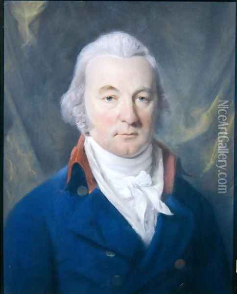 Portrait of a Gentleman Oil Painting - John Russell