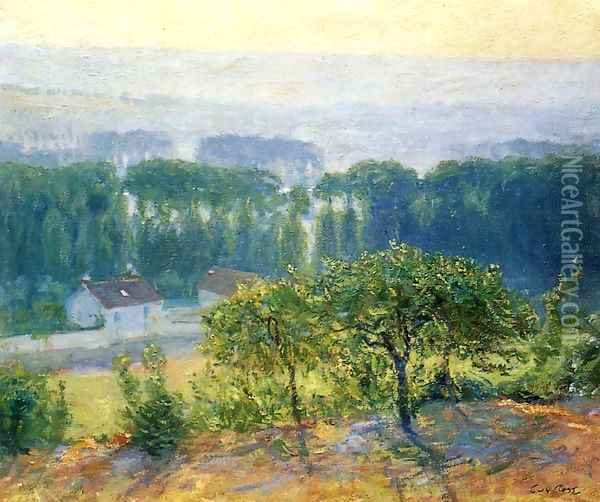 Late Afternoon Giverny 1910 Oil Painting - Guy Rose