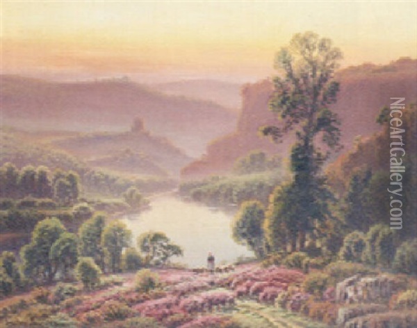 Paysage De La Correze Oil Painting - Gaston Anglade