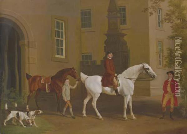 William, Duke Of Portland Oil Painting - George Stubbs
