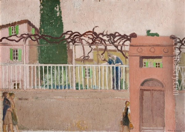 Lucques Oil Painting - Maurice Denis