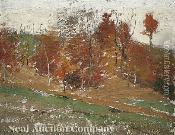 Uplands, Herkimer Country, New York Oil Painting - Bruce Crane