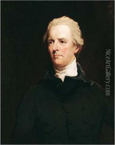 Portrait Of William Pitt (1759-1806) Oil Painting - John Hoppner